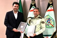 امضای تفاهم نامه همکاری پلیس فتا تهران و انجمن مدیریت کسب و کار ایران